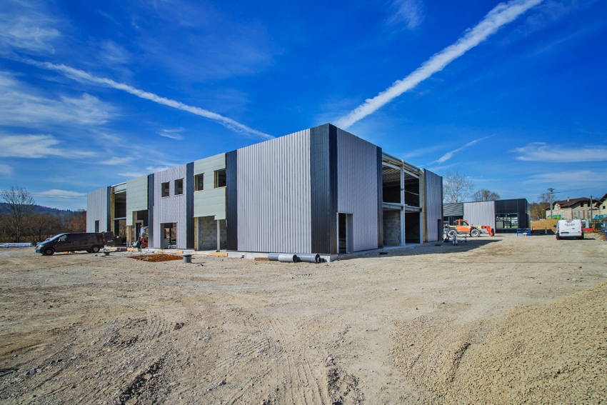 Suivi de chantier village d'entreprises Sillingy (du 20 février au 5 mars 2017)